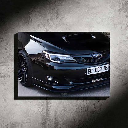 Subaru Impreza 10 NEON Poster (White LED)