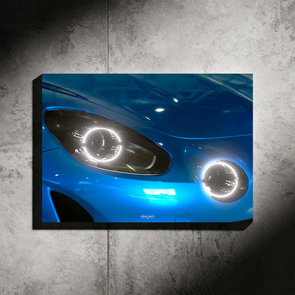 Alpine A110 NEON Poster (White LED)